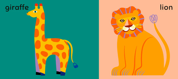 Tiny Cloth Books - My First Jungle Animals