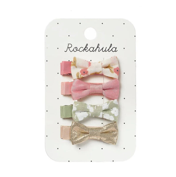 Elsie Mini Bow Clip Set