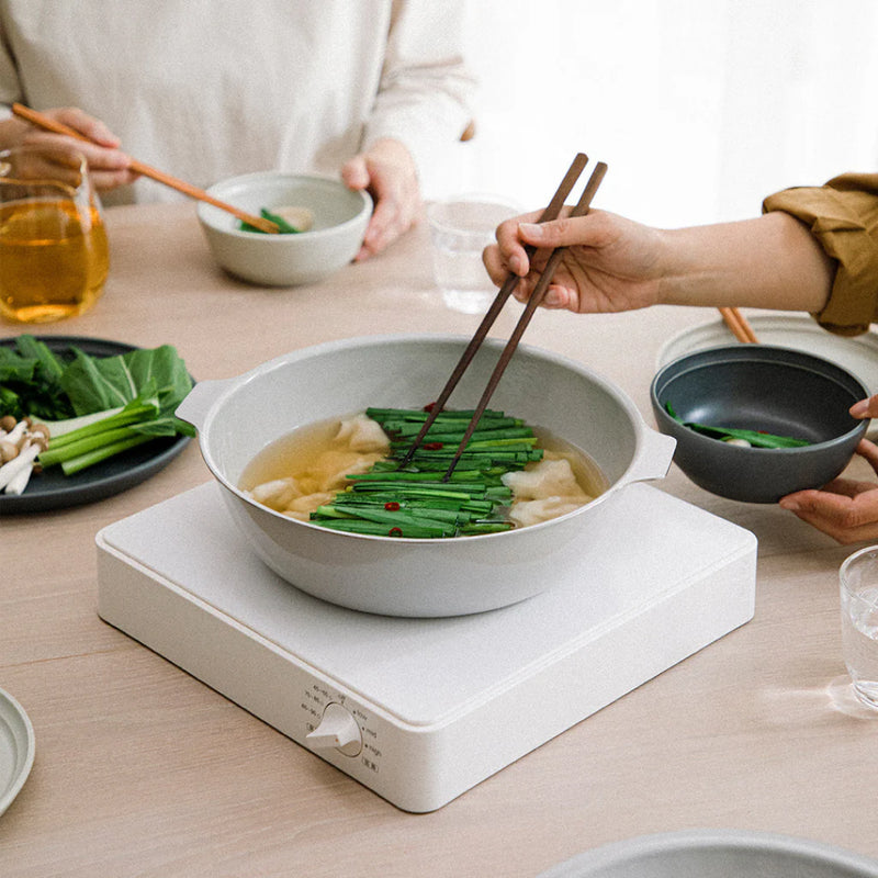 Kakomi IH Enamel Pot 1L - Sand Beige