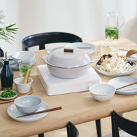 Kakomi IH Enamel Pot 2L - Sand Beige