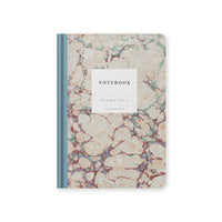 Kaleido Evergreen Earthy Marble No.6 Hardback A5 Notebook - Lined