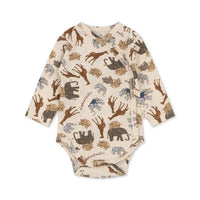Konges Sløjd - Longsleeve Newborn Body - Elephantastic