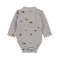 Konges Sløjd - Longsleeve Newborn Body - Lemon Harbour