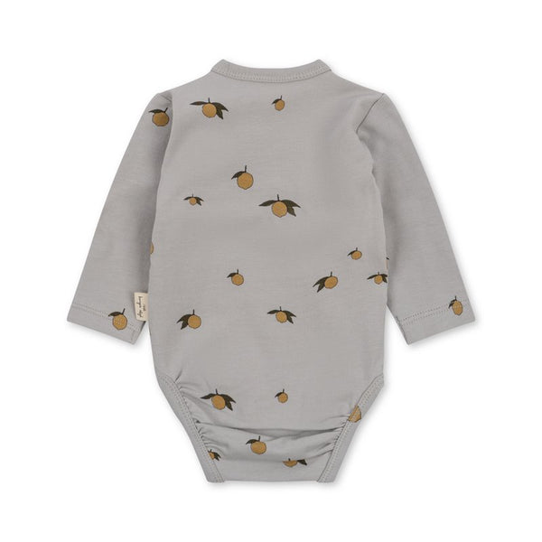 Konges Sløjd - Longsleeve Newborn Body - Lemon Harbour