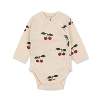 Konges Sløjd - Longsleeve Newborn Body - Ma Grande Cerise