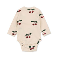 Konges Sløjd - Longsleeve Newborn Body - Ma Grande Cerise