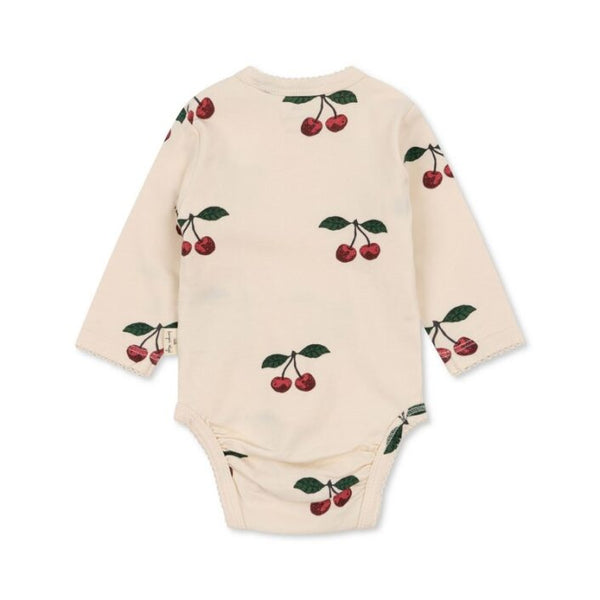 Konges Sløjd - Longsleeve Newborn Body - Ma Grande Cerise