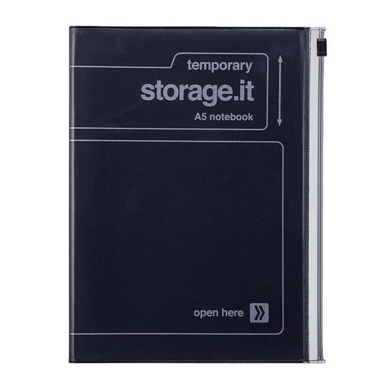 Mark's Notebook A5 Storage.it - Black