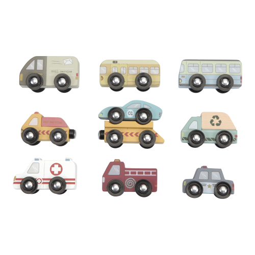Wooden Vehicle Set