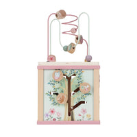 Wooden Activity Cube - Fairy Garden