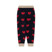 Konges Sløjd - Lapis Knit Pants - Navy Heart