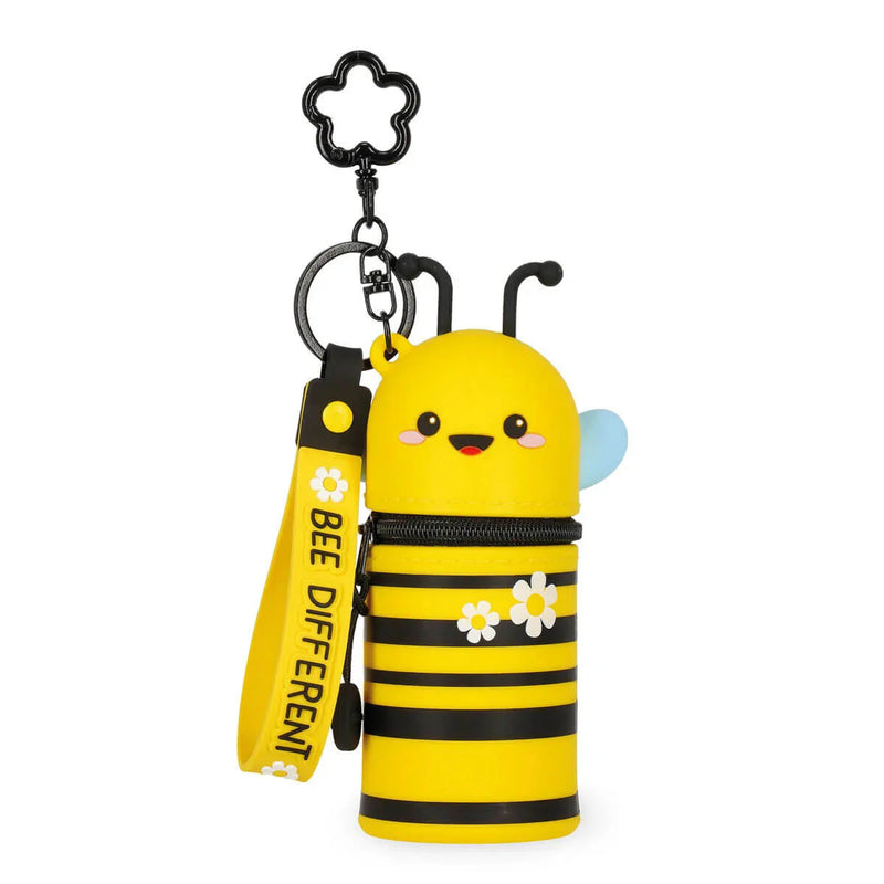 Kawaii Coin Purse with Key Ring - Bee