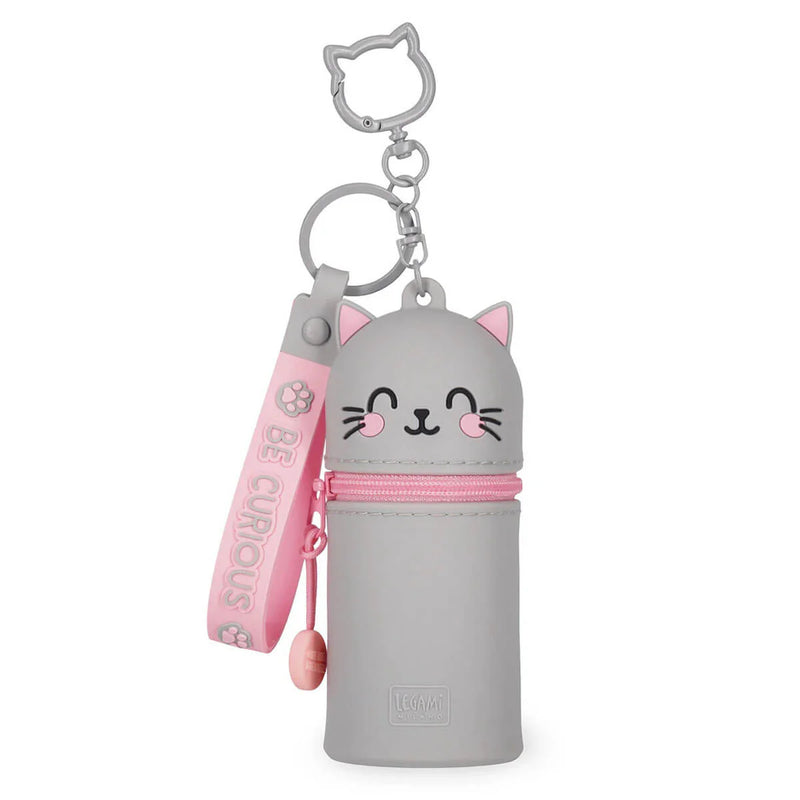 Kawaii Coin Purse with Key Ring - Kitty