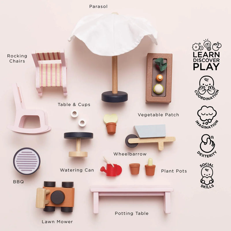 Wooden Dolls House Conservatory Extension