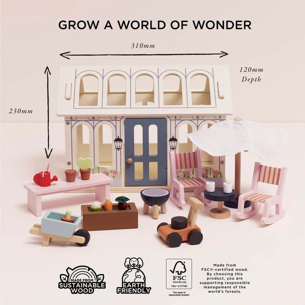 Dolls House Conservatory Playset main image 0