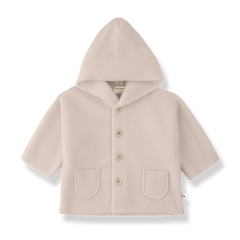 Menton Hooded Jacket - Nude