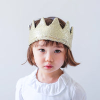 Mimi & Lula - Gold Sequin Crown
