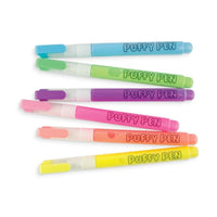 Magic Puffy Neon Pens - Set of 6