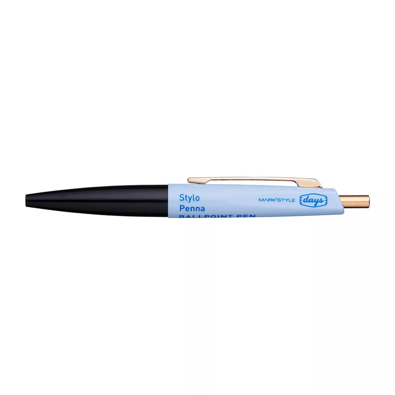 Mark's Mini Ballpoint Pen Anterique X DAYS - Black/Blue