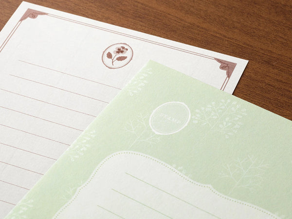 Collage Letter Set - Stationery Pattern