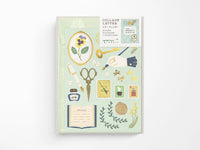 Collage Letter Set - Stationery Pattern