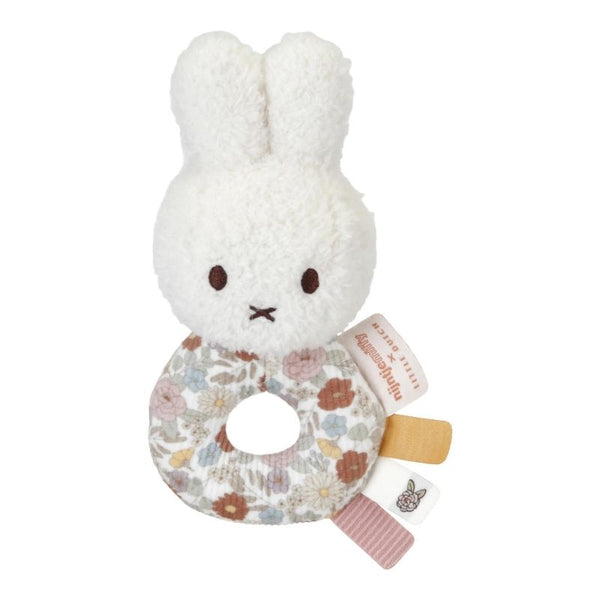 Miffy Rattle - Vintage Flowers