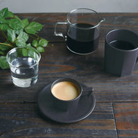OCT Cup & Saucer 80ml - Black