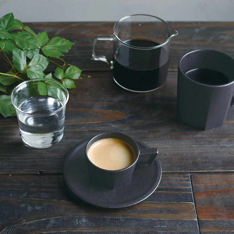 OCT Cup & Saucer 80ml - Black
