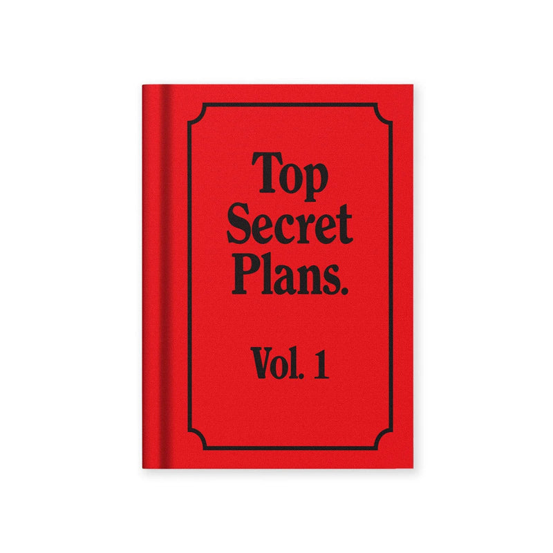 Top Secret Plans A7 Notebook