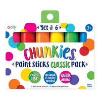 Chunkies Paint Sticks - Set of 6 - Classic
