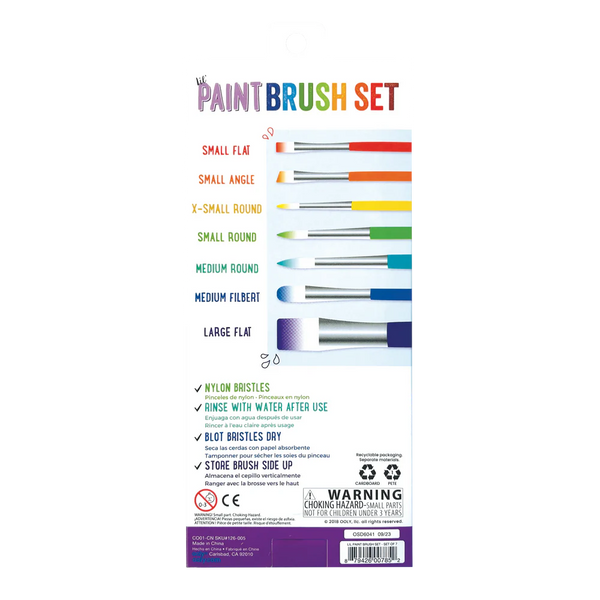 Lil Paint Brushes - Set of 7