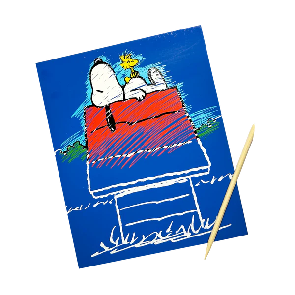 Ooly x Peanuts: Scratch Art Kit