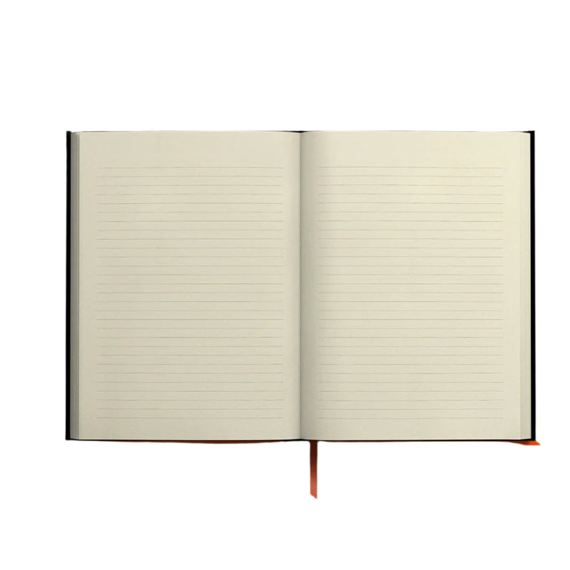 A5 Lined Notebook - Orange
