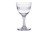 Liqueur Glasses with Ovals Design - Set of 6