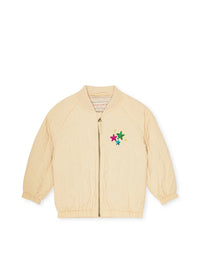 Juno Sequin Bomber Jacket - Frappé