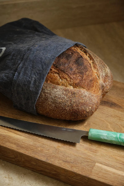 Beeswax Bread Bag - Navy