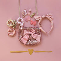 Cutesy Bow Scrunchie Set