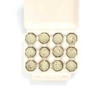 12 Chocolate Quail Eggs
