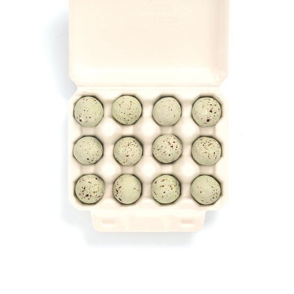 12 Chocolate Quail Eggs