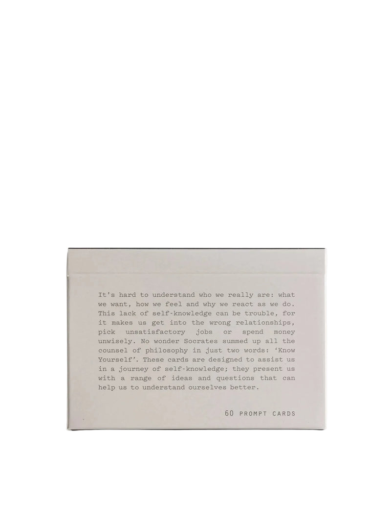 Know Yourself Prompts Card Set