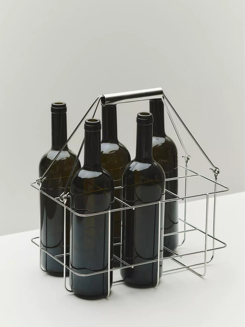 Stainless Steel Bottle Carrier - Medium