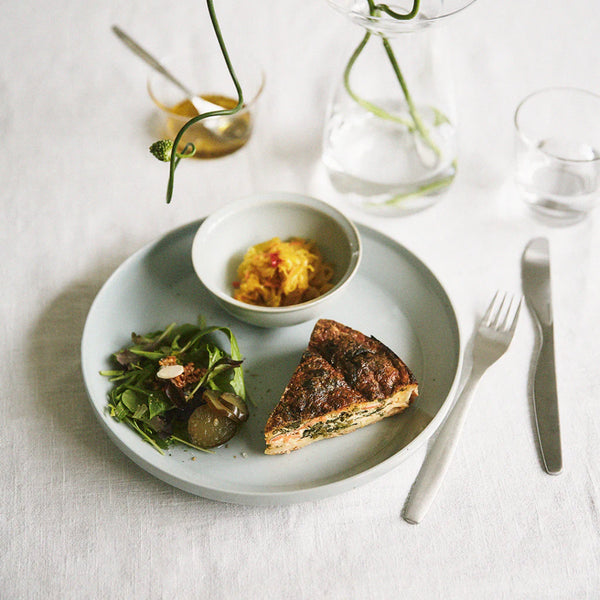 Rim Plate 240mm - Earth Gray