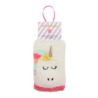 Rainbow Unicorn Cosy Slipper Socks