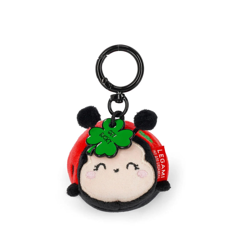 Super Soft Tiny Plush Key Ring - Ladybug