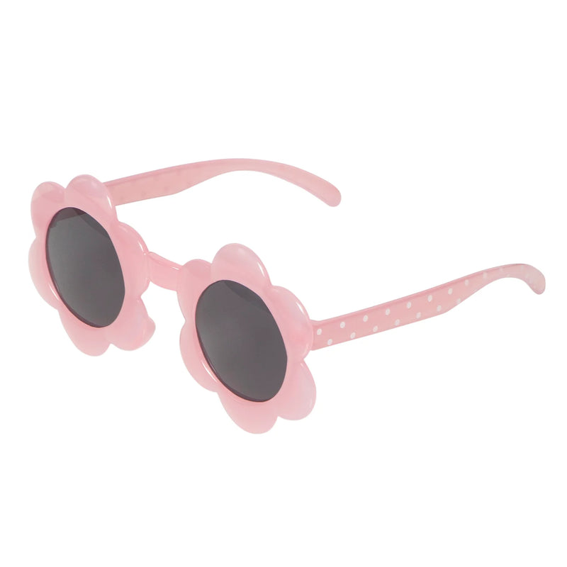Spotty Flower Sunglasses - Pink