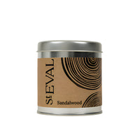 Sandalwood Scented Tin Candle