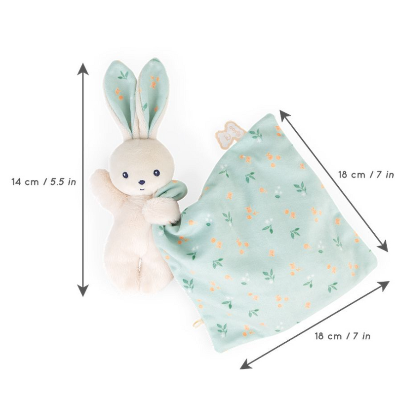 Kaloo - Bunny Comforter - Citrus Bouquet