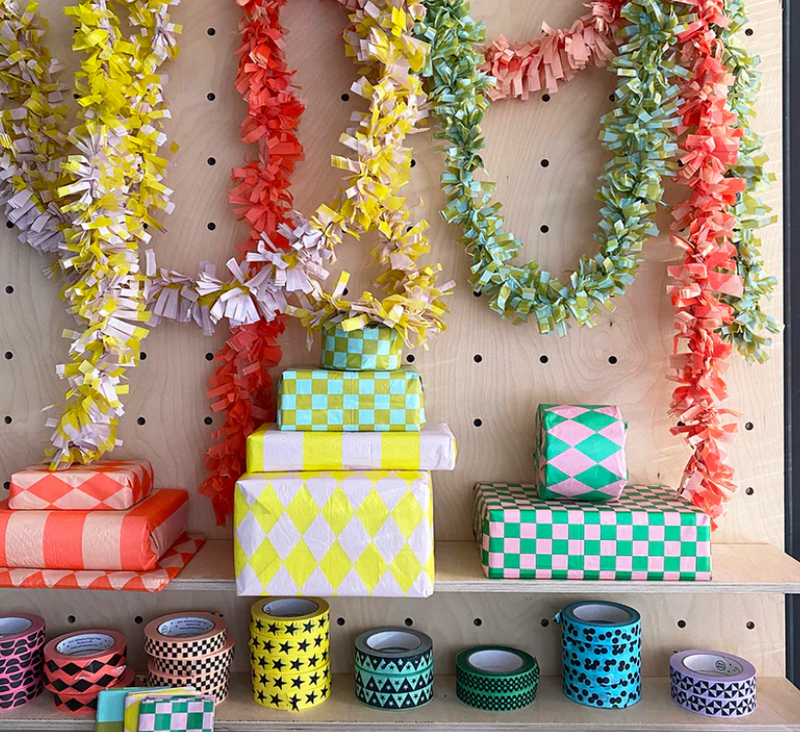 Luxury Tissue Paper Pack - Leopard - Ginger & Pink