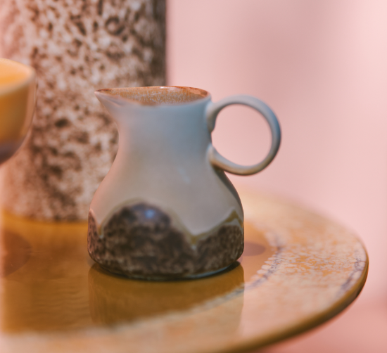 70s Ceramics Milk Jug - Shell