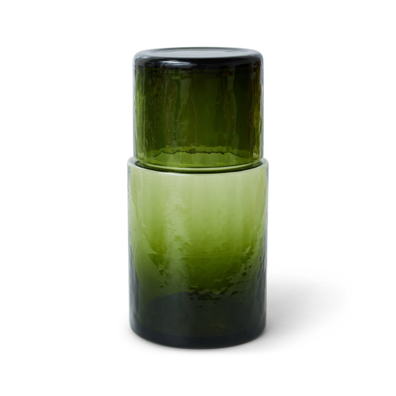 Tube Carafe in Olive